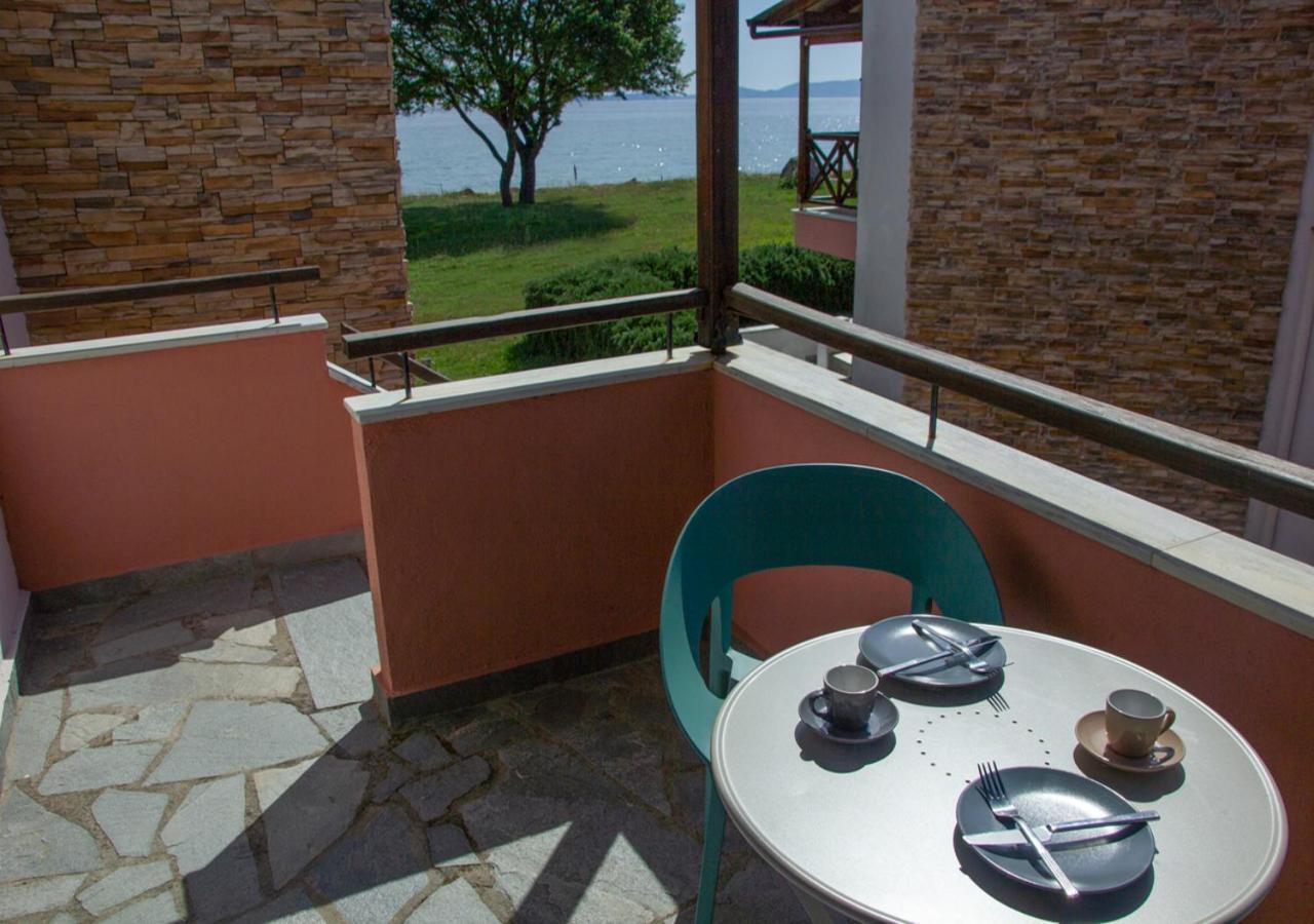 Beachfront Stylish Maisonette In Ierissos Exterior photo